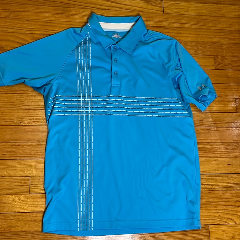 Under armor golf shirt